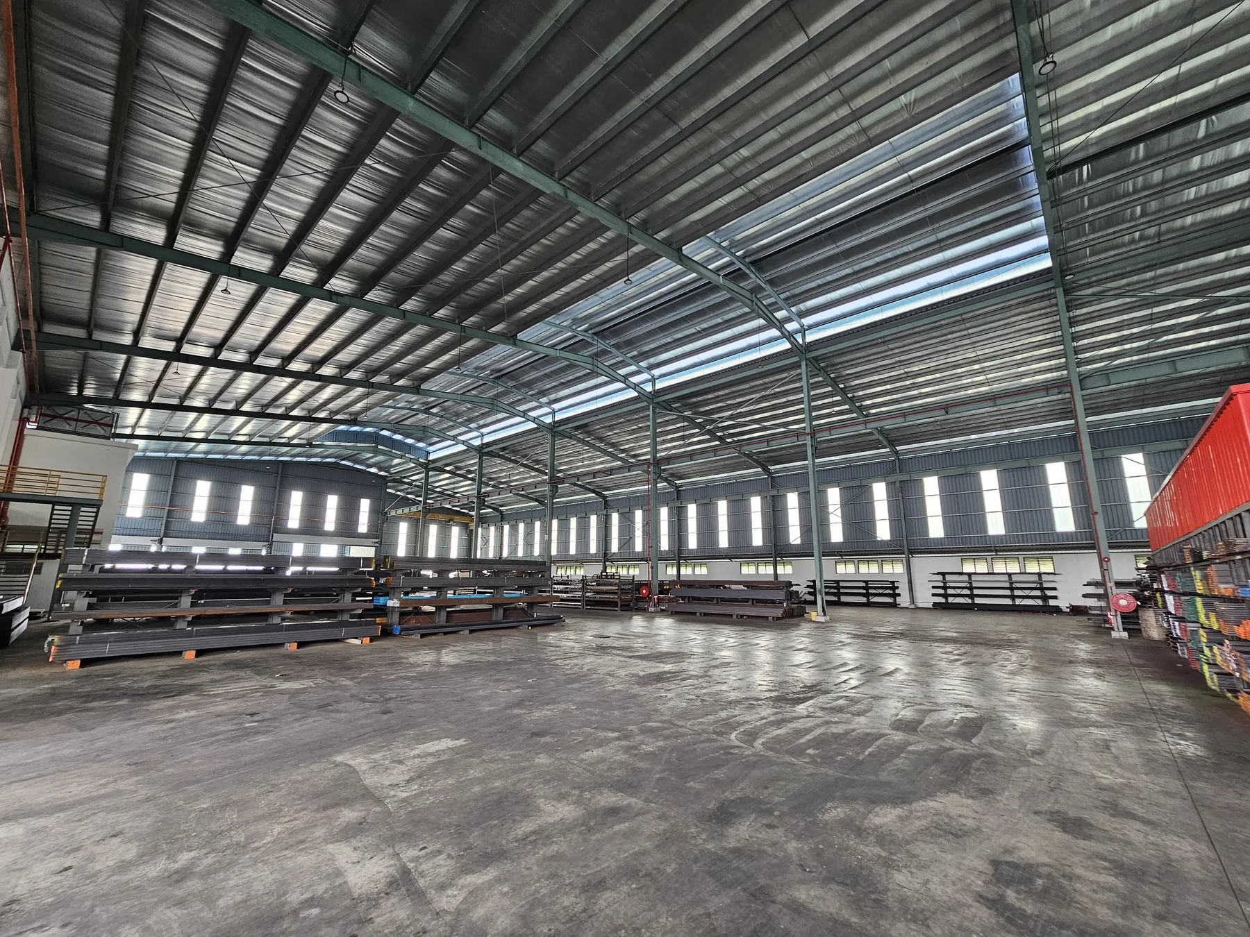 Steel materials and integrated engineering facility